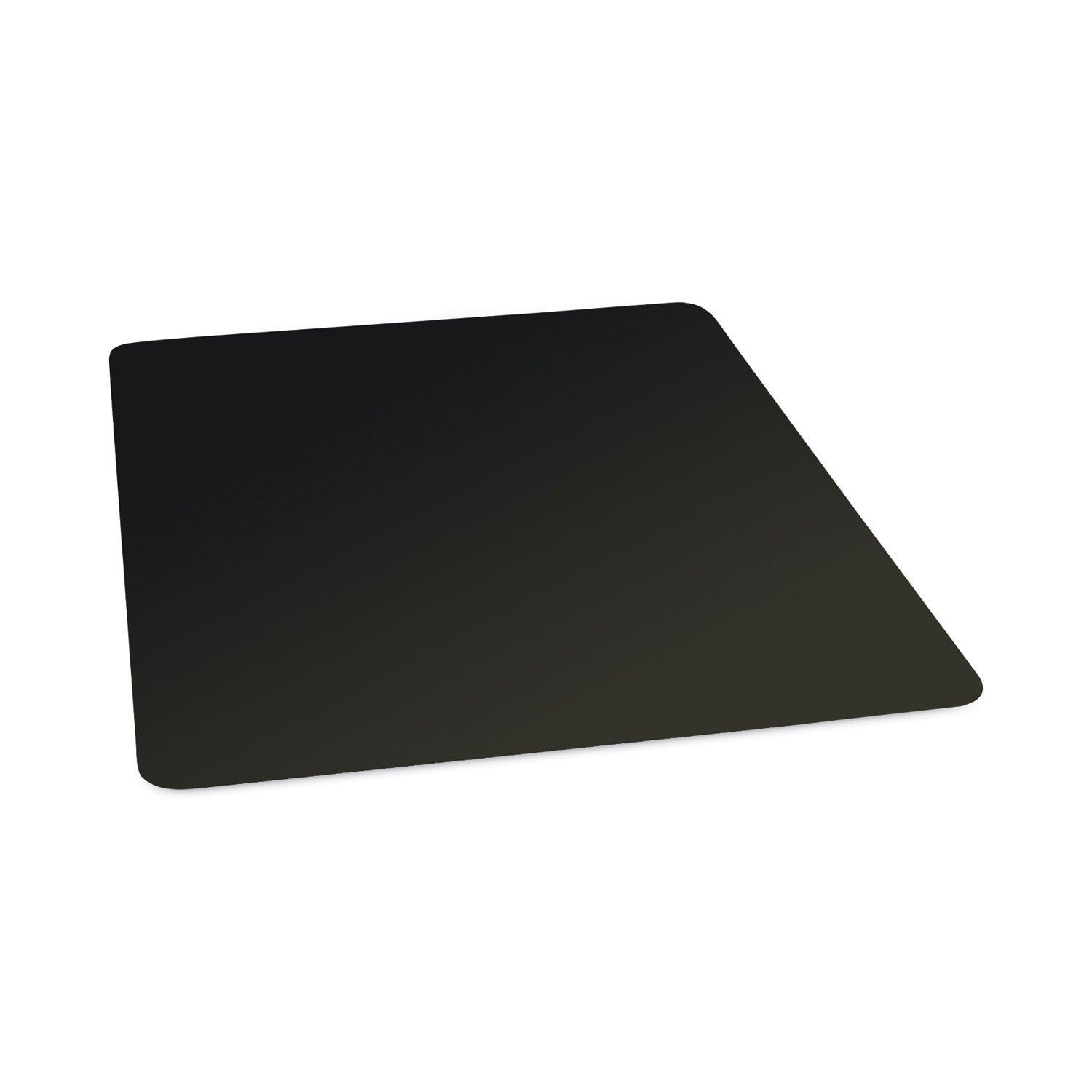 Floor Mate, For Hard Floor to Medium Pile Carpet up to 0.75", 46 x 48, Black