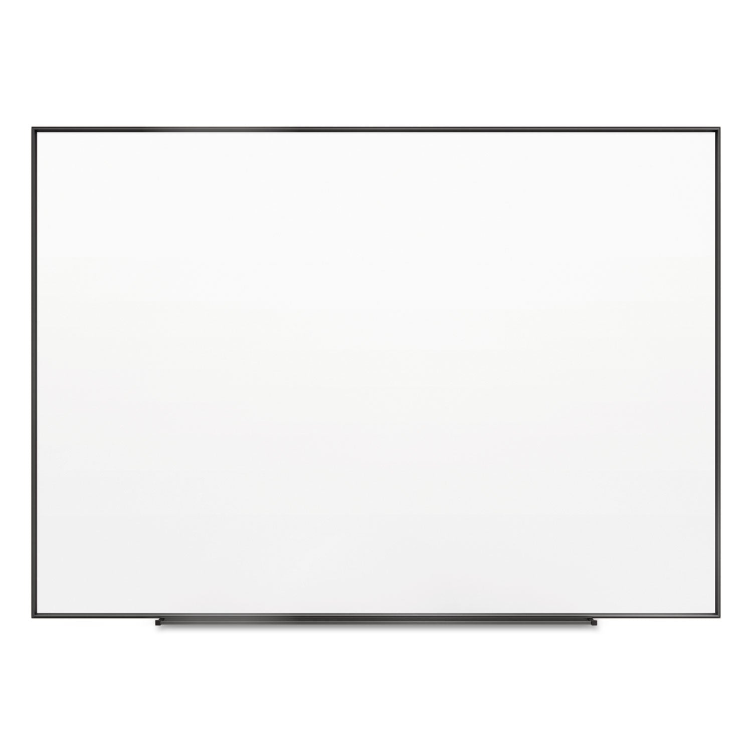 Fusion Nano-Clean Magnetic Whiteboard, 48 x 36, White Surface, Black Aluminum Frame