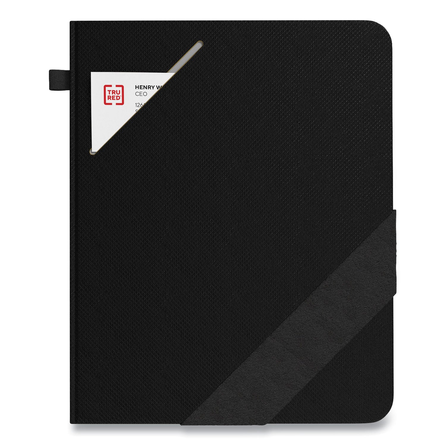 Large Starter Journal, 1-Subject, Narrow Rule, Black Cover, (192) 10 x 8 Sheets