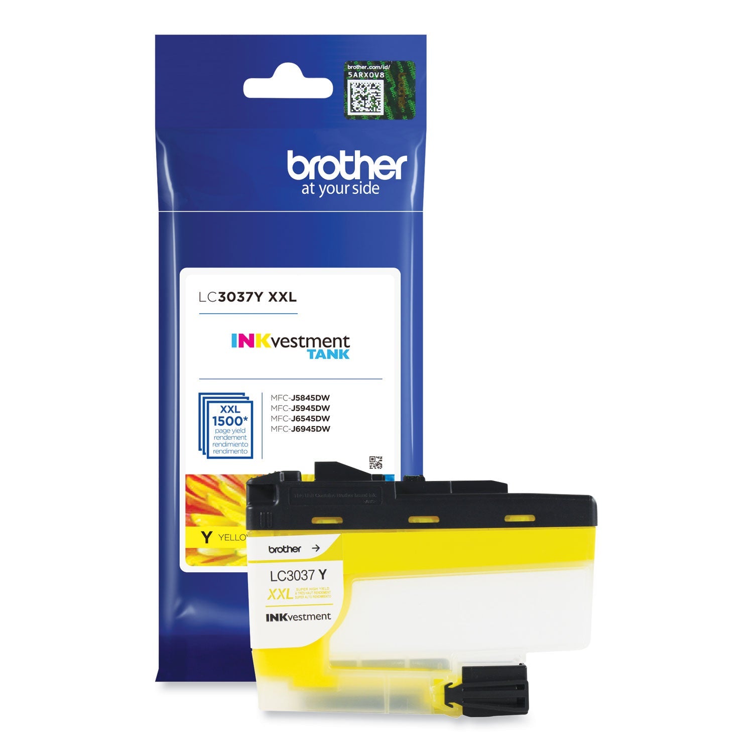 LC3037Y INKvestment Super High-Yield Ink, 1,500 Page-Yield, Yellow