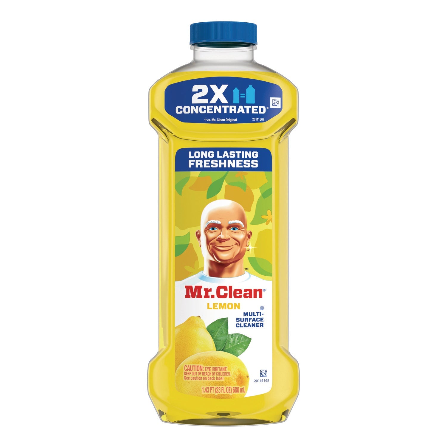 Multipurpose Cleaning Solution, Lemon, 23 oz Bottle, 9/Carton
