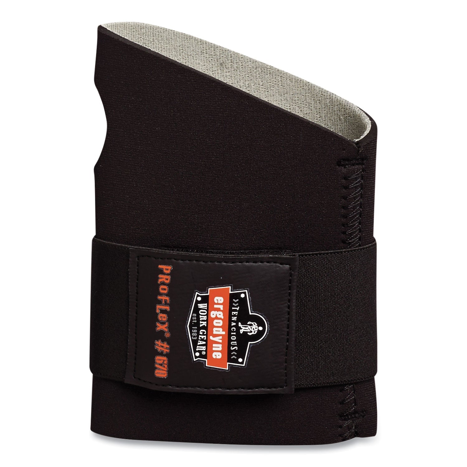 ProFlex 670 Ambidextrous Single Strap Wrist Support, Small, Fits Left Hand/Right Hand, Black