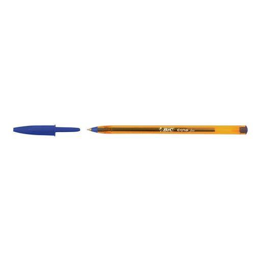 (NET) Bic Cristal Fine Ball Pen 0.8mm Blue