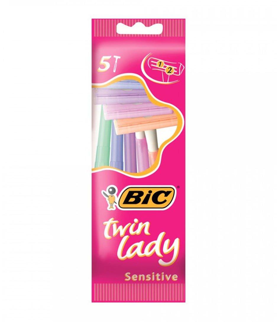 (NET) Bic Shaver Twin Lady 5 Neutral Sensitive Razors For Woman