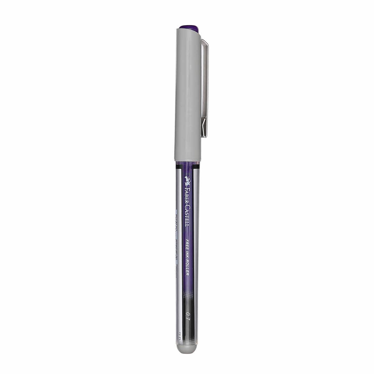 (NET) Faber Castell Free Ink Roller 157 0.7mm / Violet / 248136 / 1361
