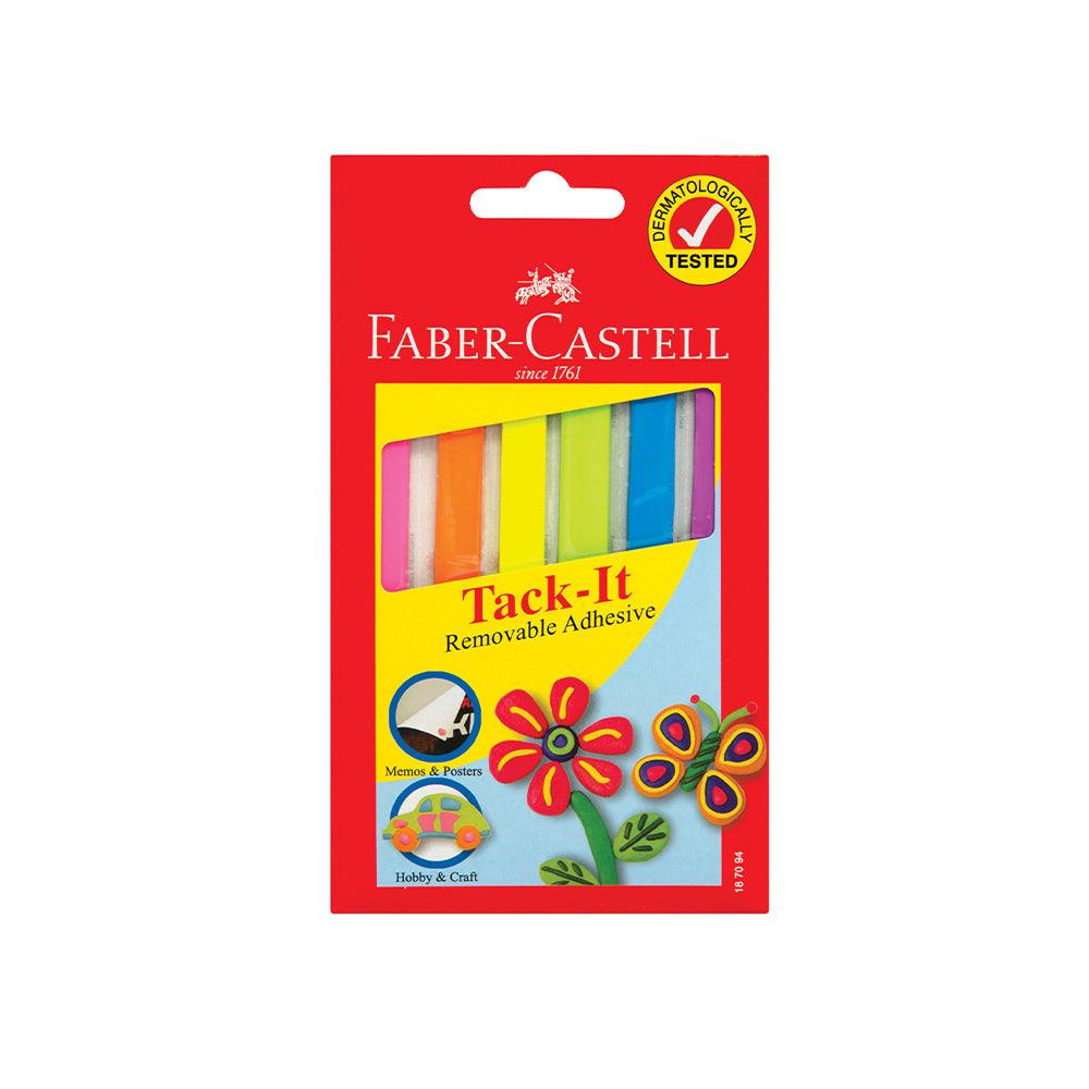 (NET) Faber Castell Tack It 50g 6 Colors