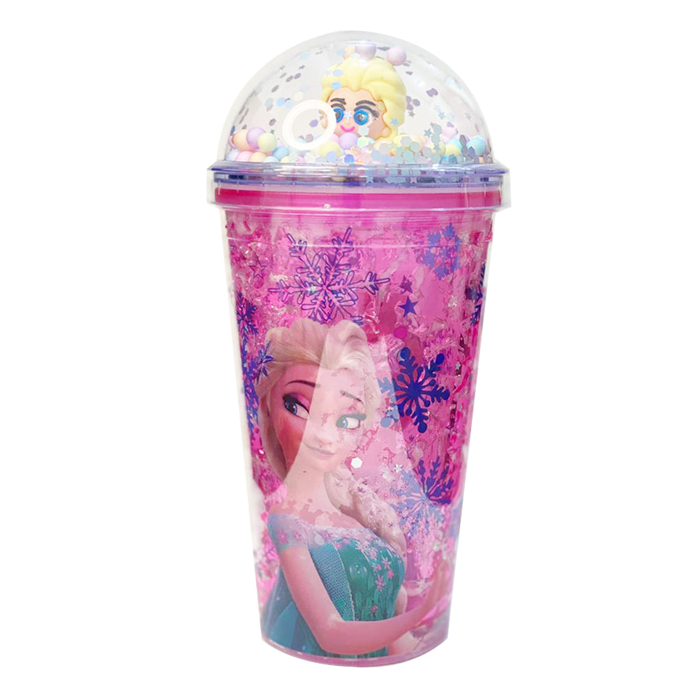 (NET) Frozen Plastic Cup 450mlFushia