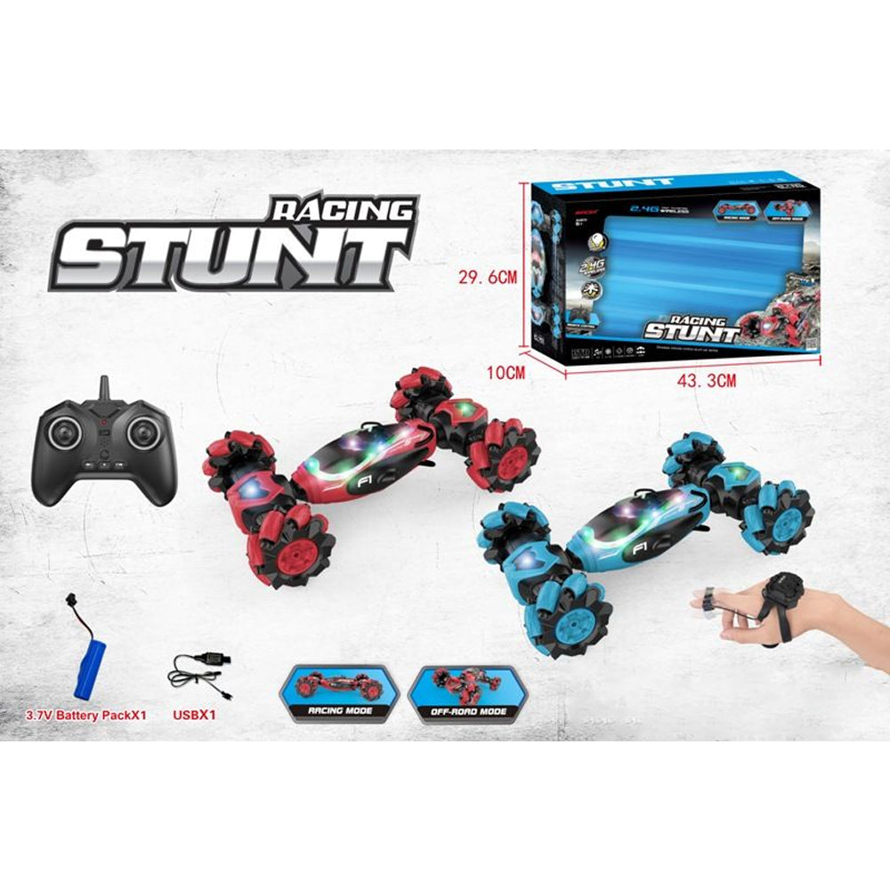 ( NET) Racing Stunt Car - Remote and Gesture ControlRed