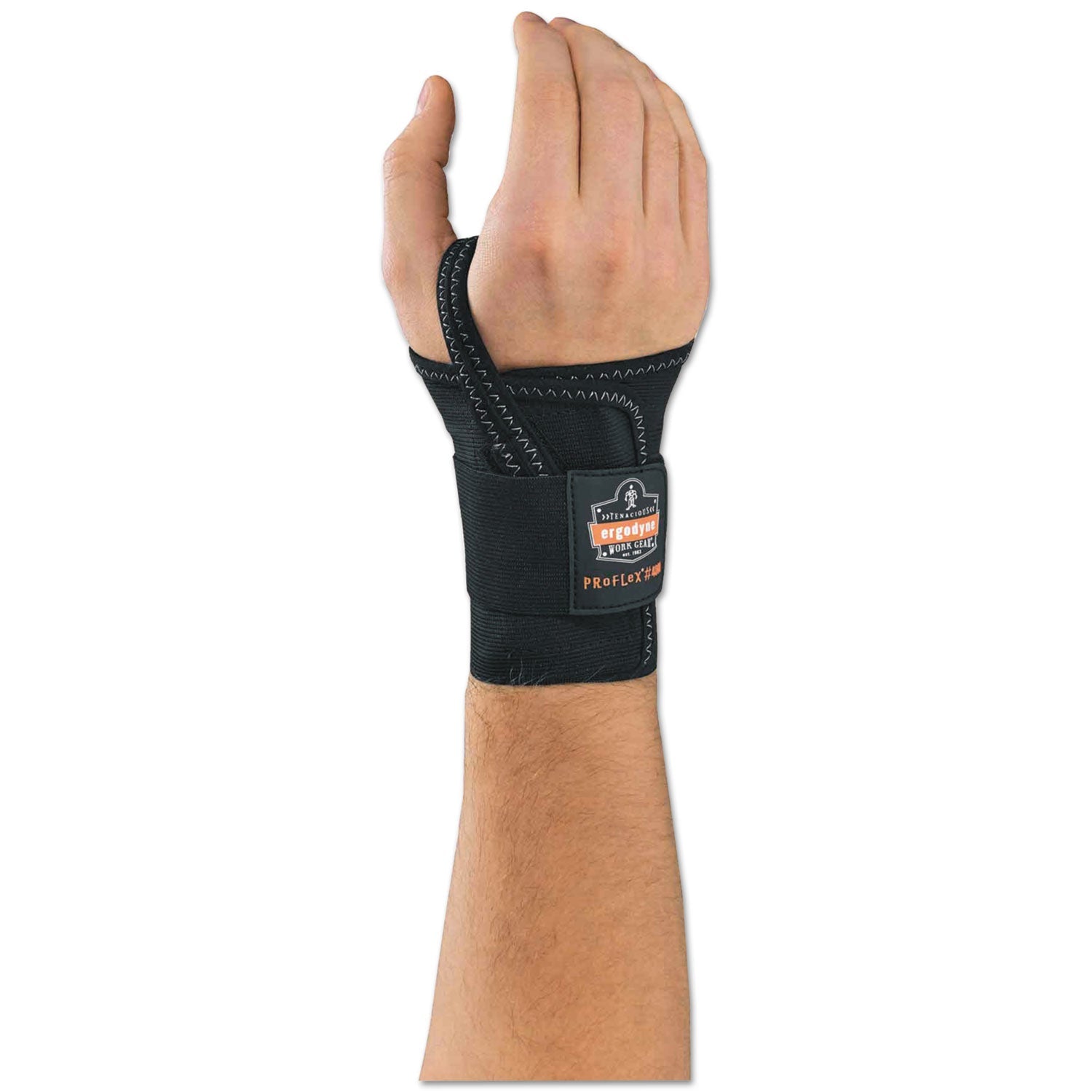 ProFlex 4000 Wrist Support, Medium (6-7"), Fits Left-Hand, Black