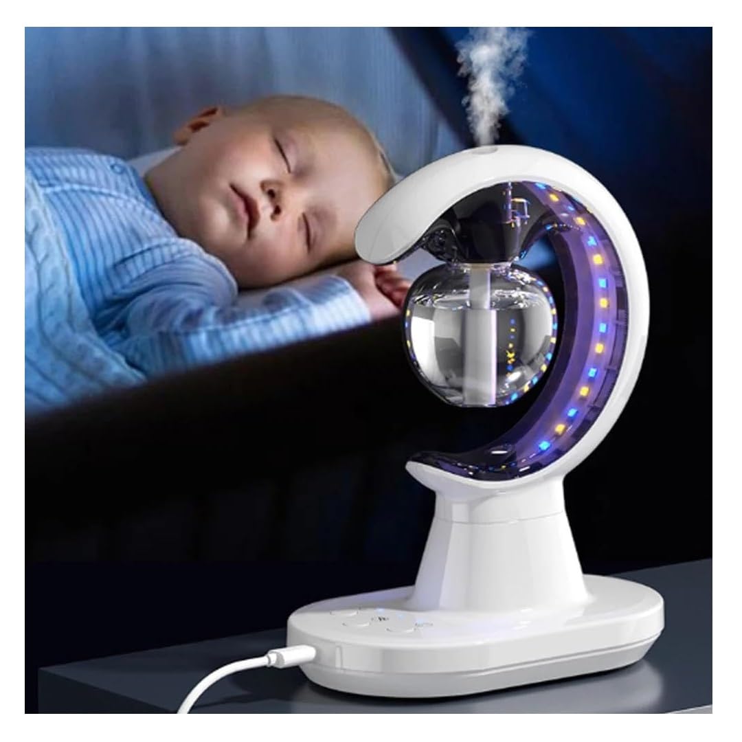 (net)2 in 1 Electric Humidifier and Mosquito Repellent LampWhite