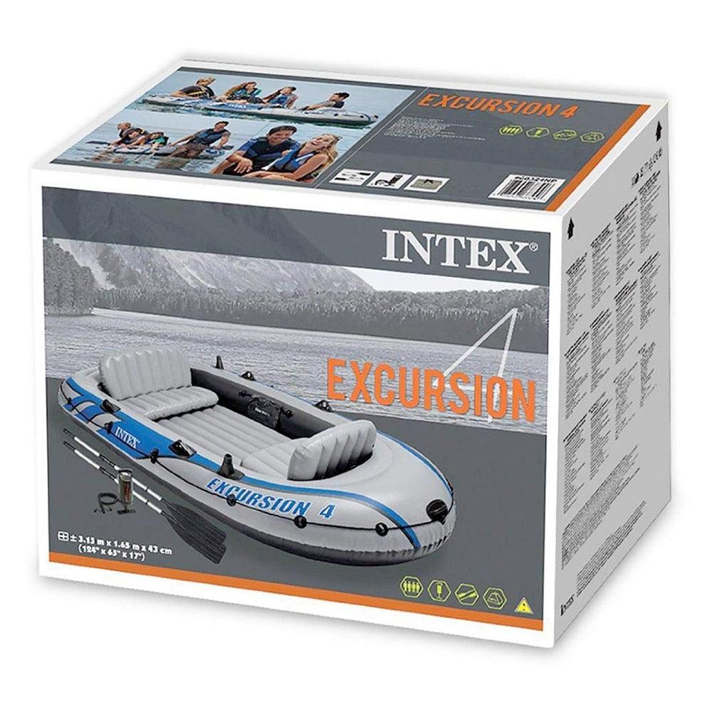 (NET) Intex Excursion 4 Boat Set
