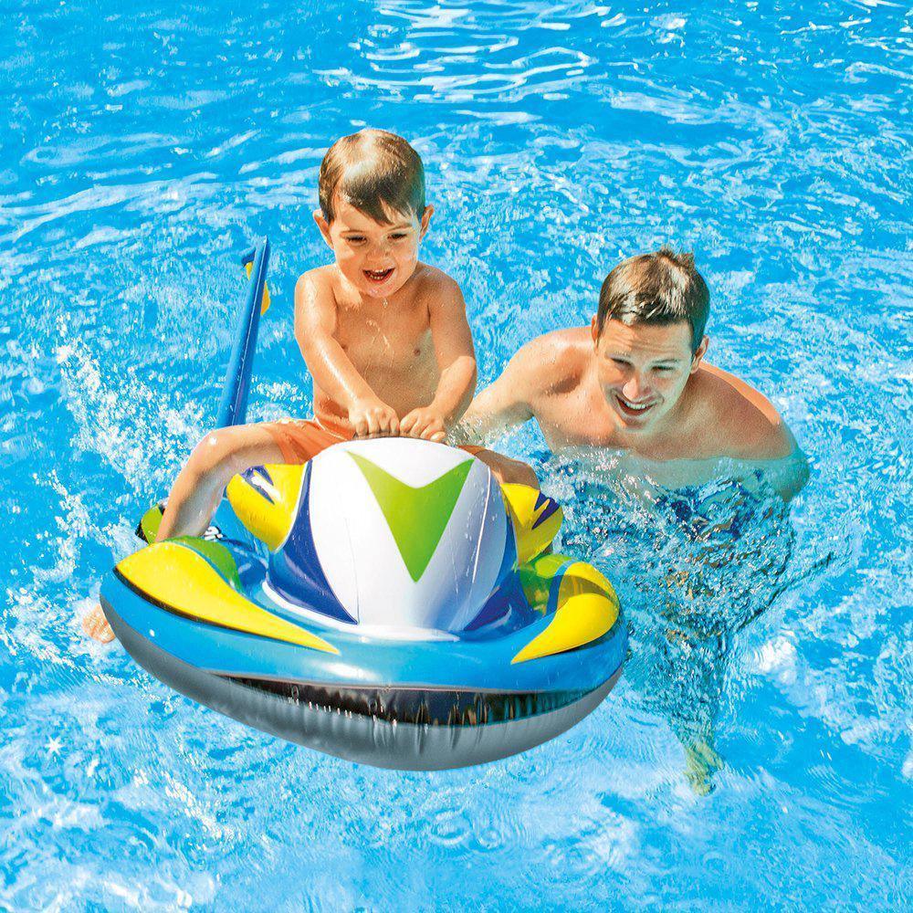 (NET)Intex Inflatable Wave Rider Ride-OnGreen