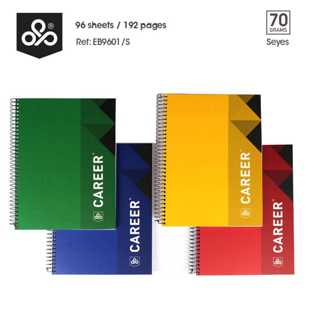 (NET) OPP Career Spiral Notebook 21 x 27.5 cm 96 sheets - SeyesYellow