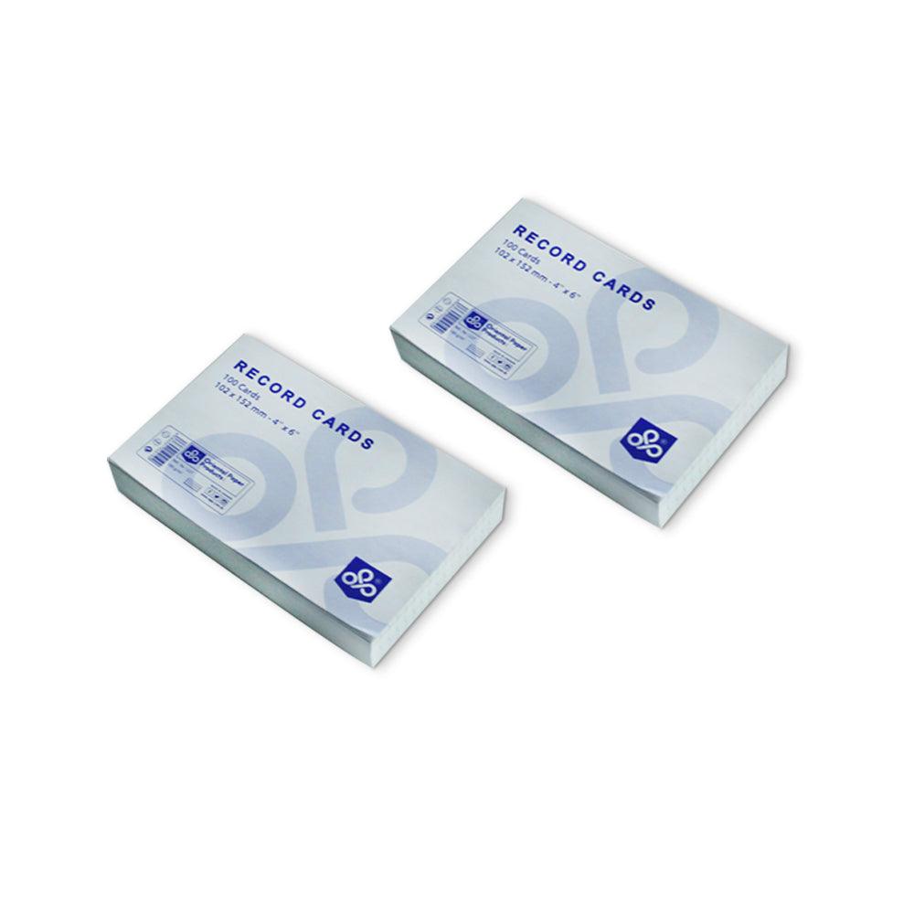 (NET) Opp Record Cards Medium Line 10.3 x 15.2 cm - Line