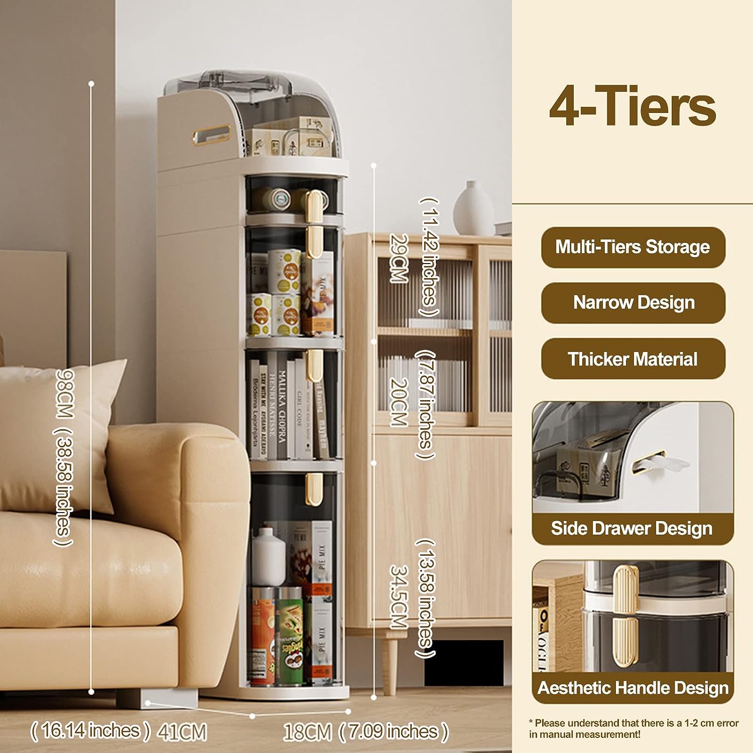 (NET) Storage Rack 4 Layers / 7223