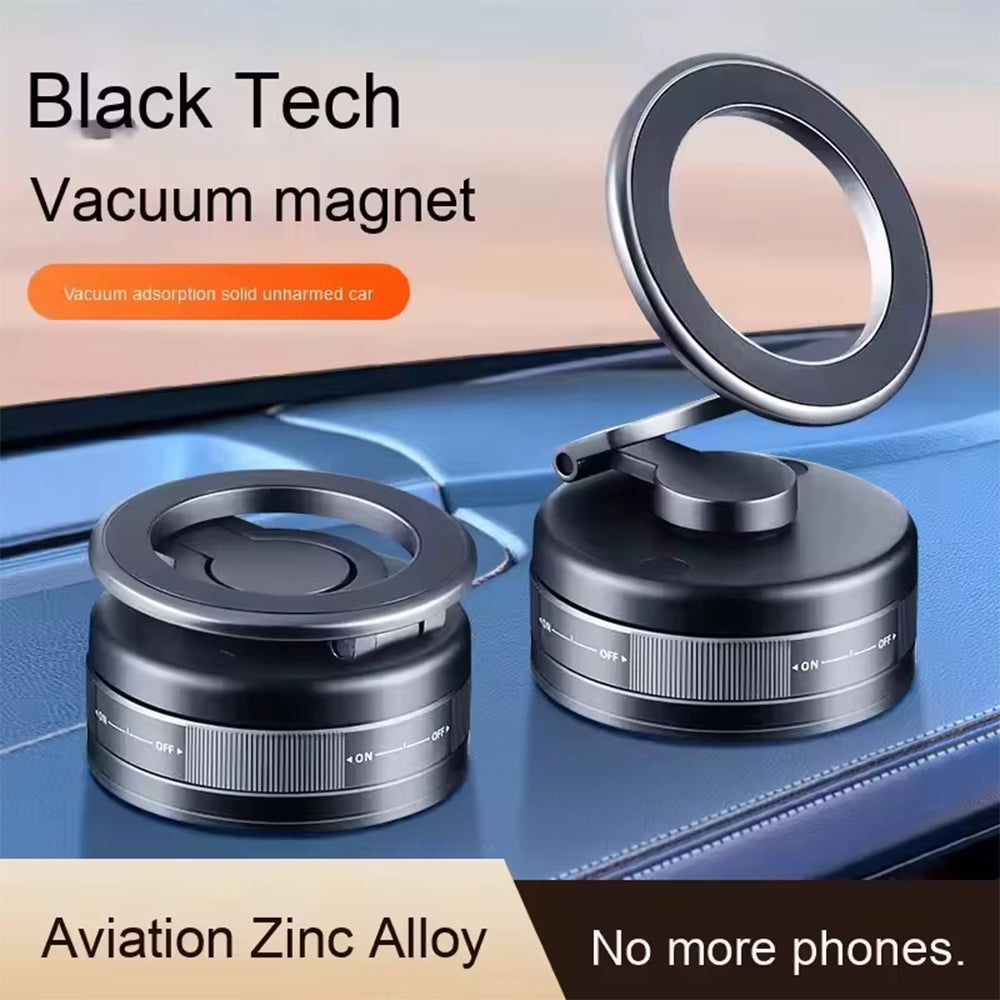 (Net) Suction Cup Car Phone Holder Stand 360 Rotation Magnetic