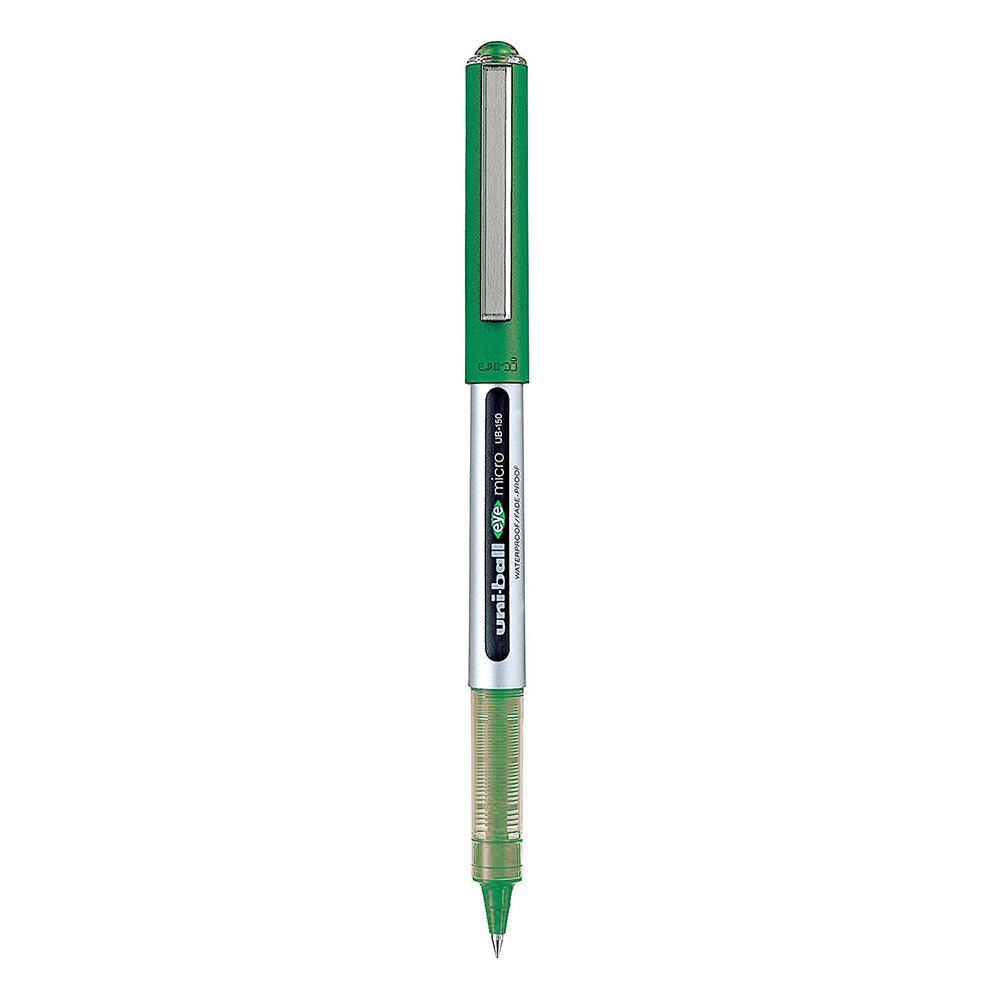 (NET) Uni-ball Eye Roller Pen Green Ink