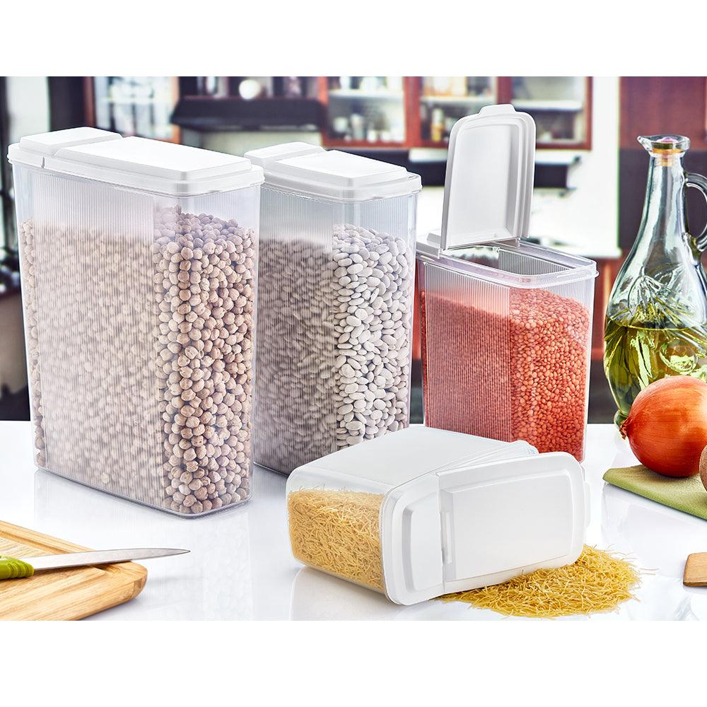 Beehome Transparent Food Container 4LGrey