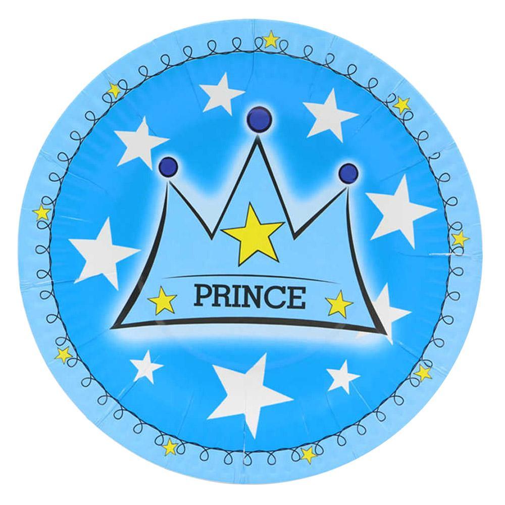 Birthday- Prince Paper Plate ( 6 Pcs) / E-478/ E-78