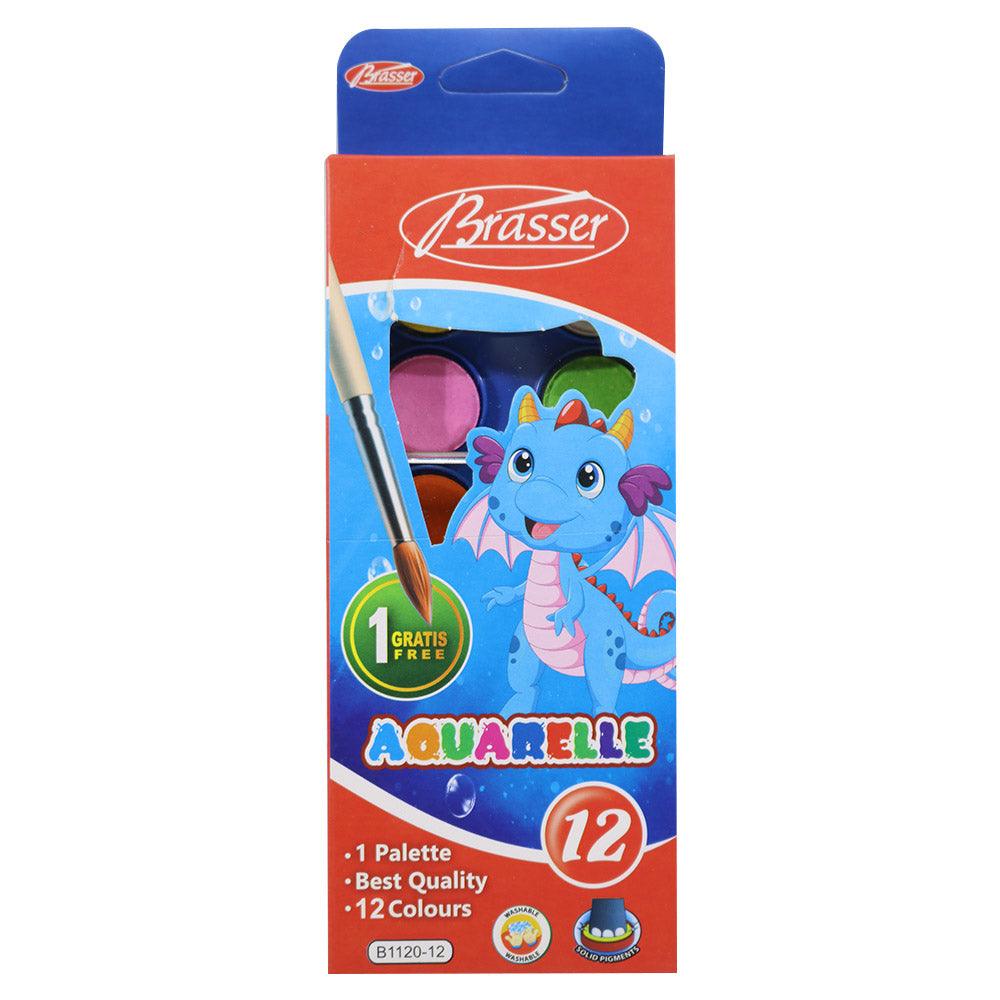 Brasser Watercolour Paint ( 12 Color) / P-226 / B1120-12