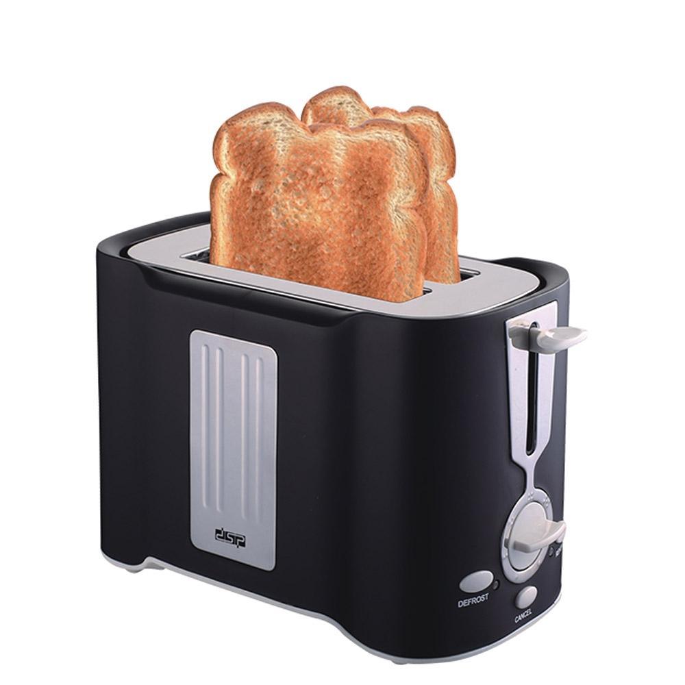 **(Net)** DSP Electric Toaster 850 WBlack