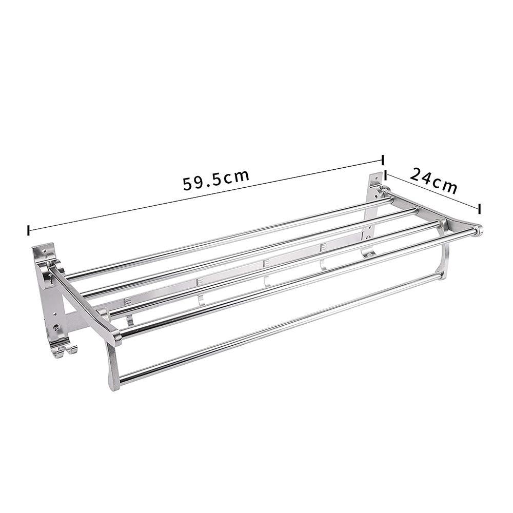 **(NET)**Space Aluminum Towel Rack Bathroom A496