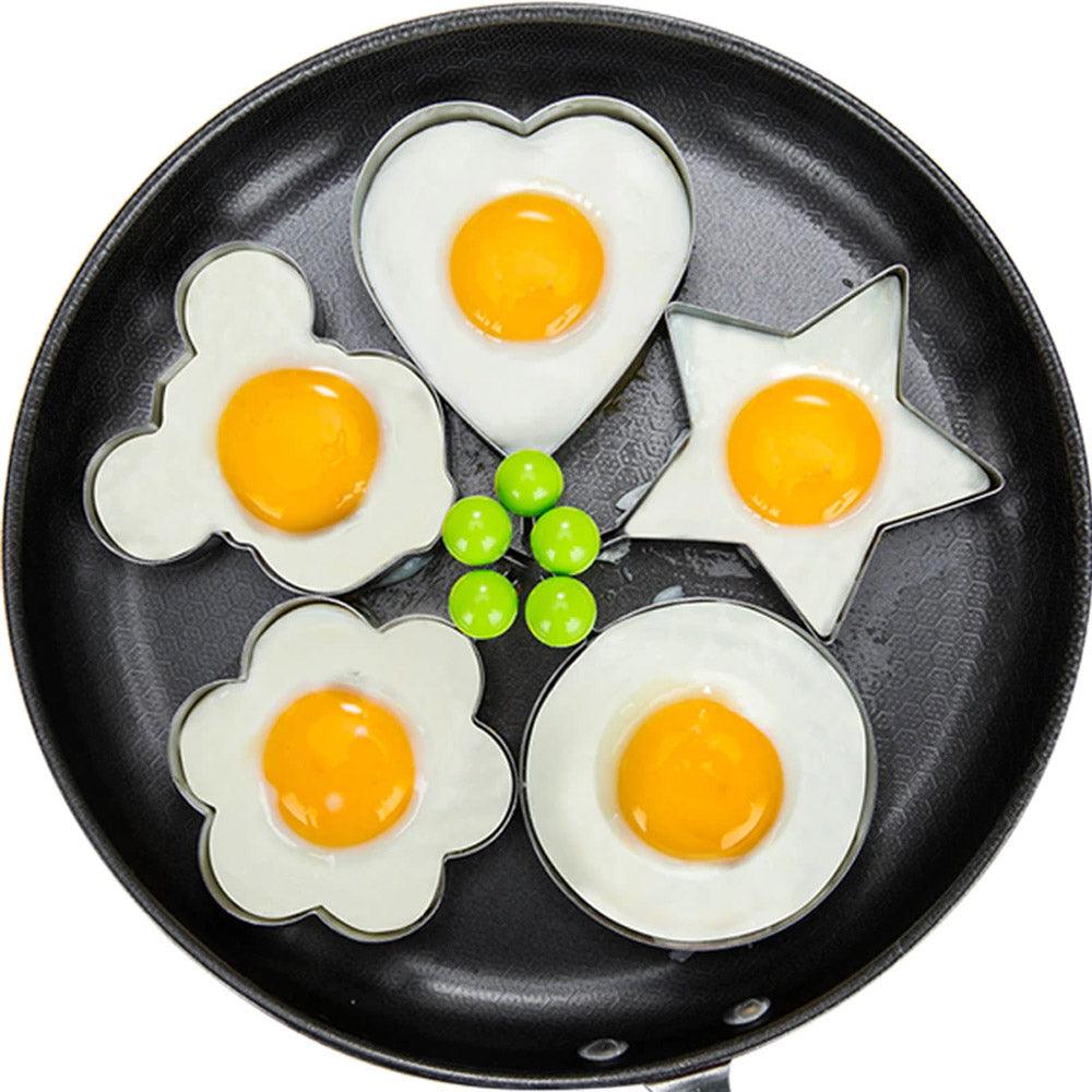 **(NET)**Stainless Steel Egg Shaper 1 piece / KC22-89Heart
