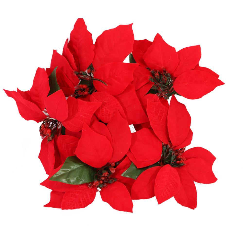 Christmas Flower Wreath 15 cm / Q-876