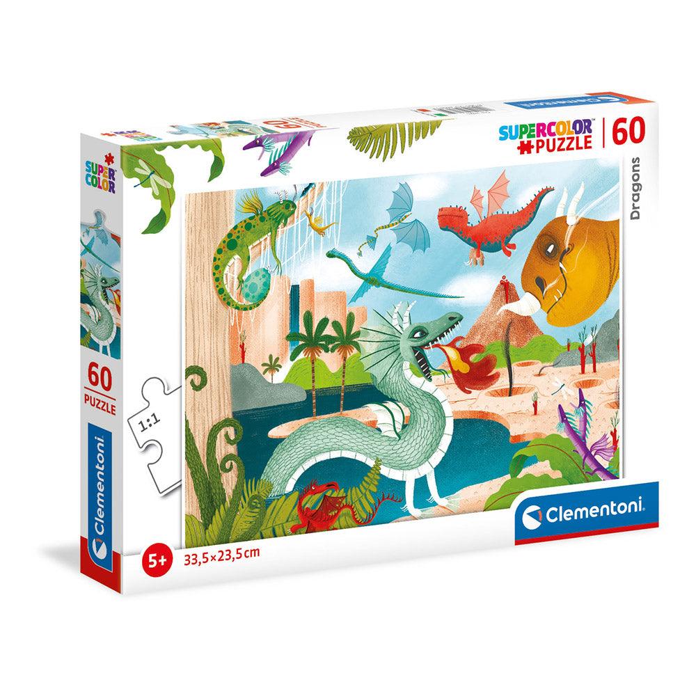 Clementoni Dragons Super Color Puzzle