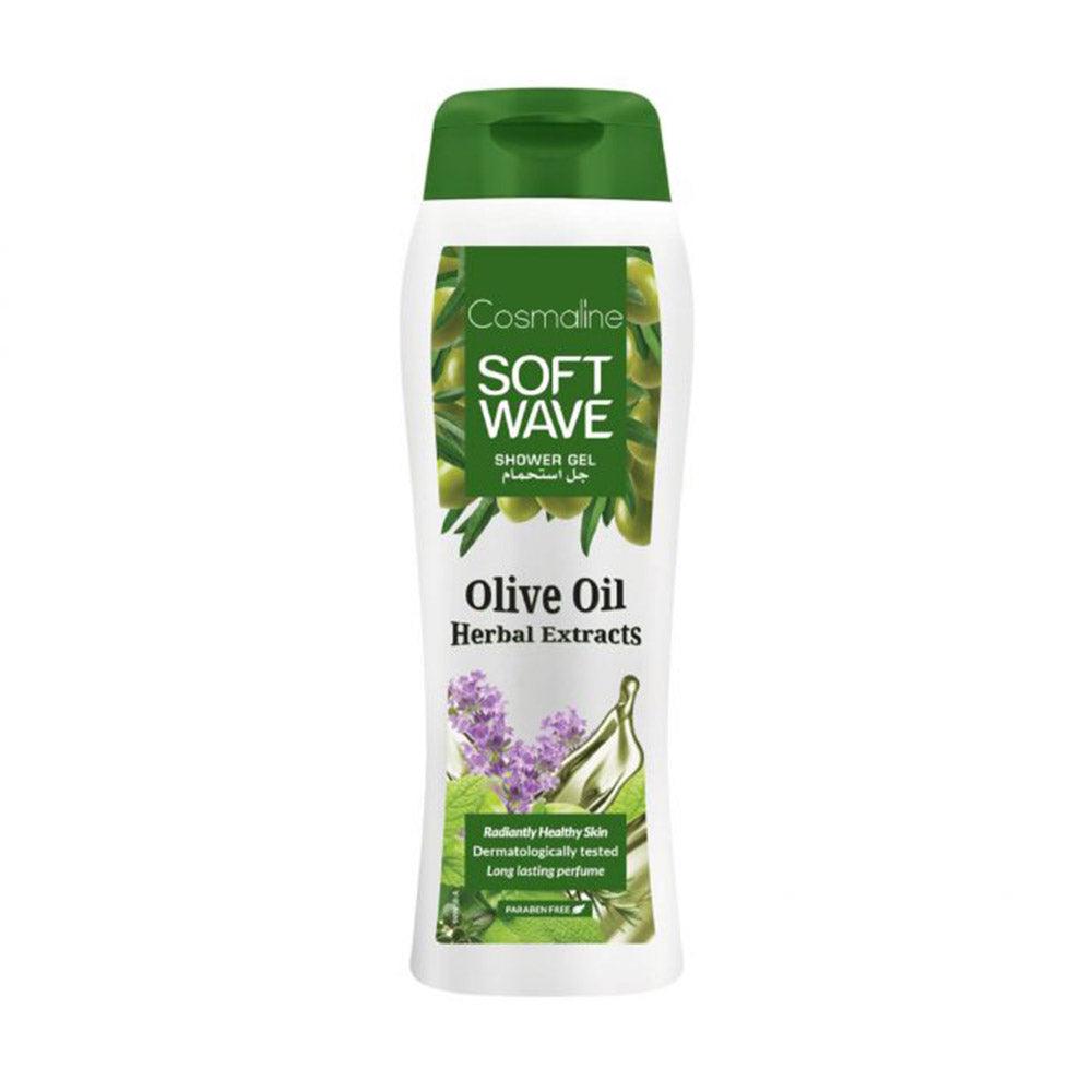 Cosmaline SOFT WAVE SHOWER GEL OLIVE OIL HERBAL EXTRACTS 400ml / B0003875
