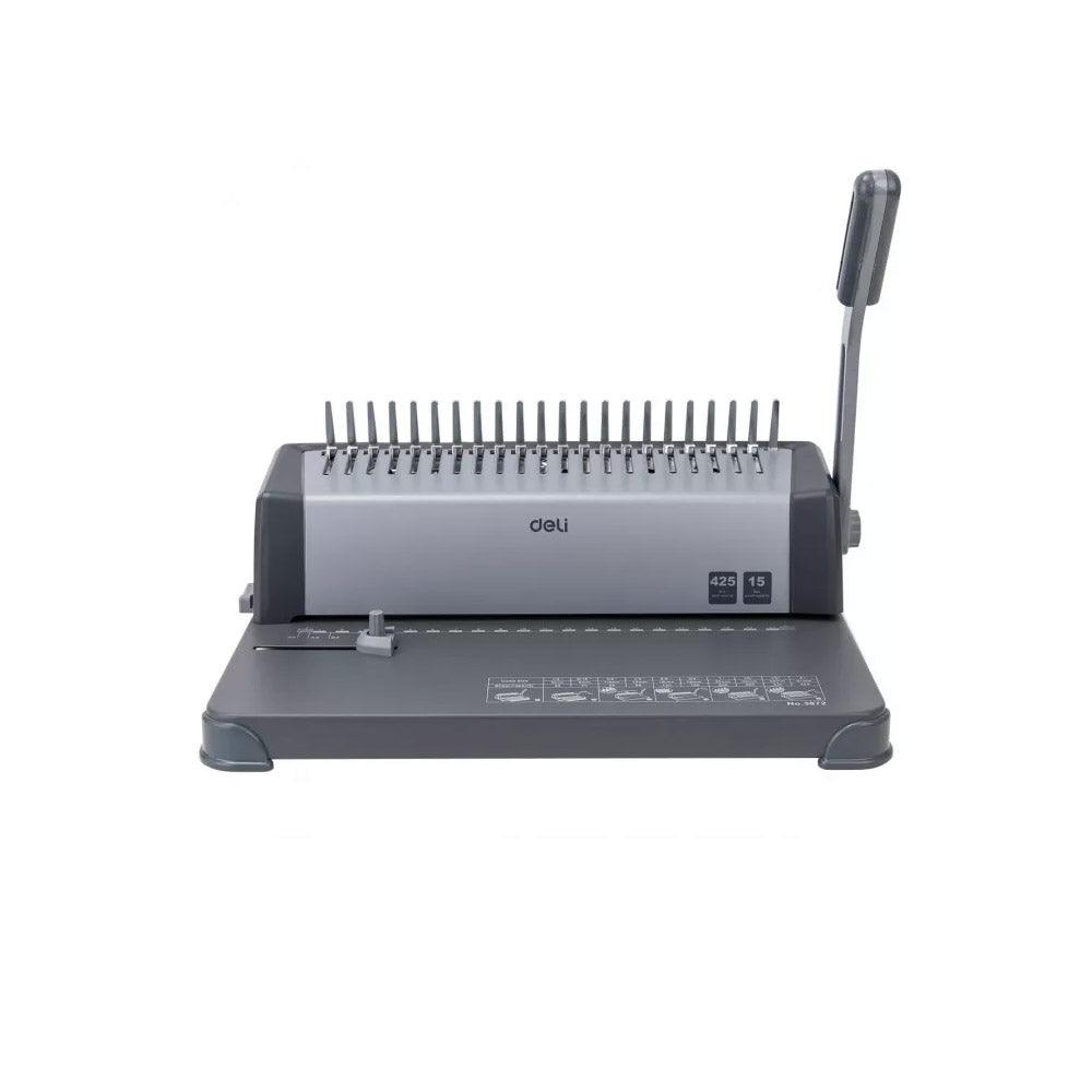 Deli E3872 Binding Machine 425 Sheets Grey