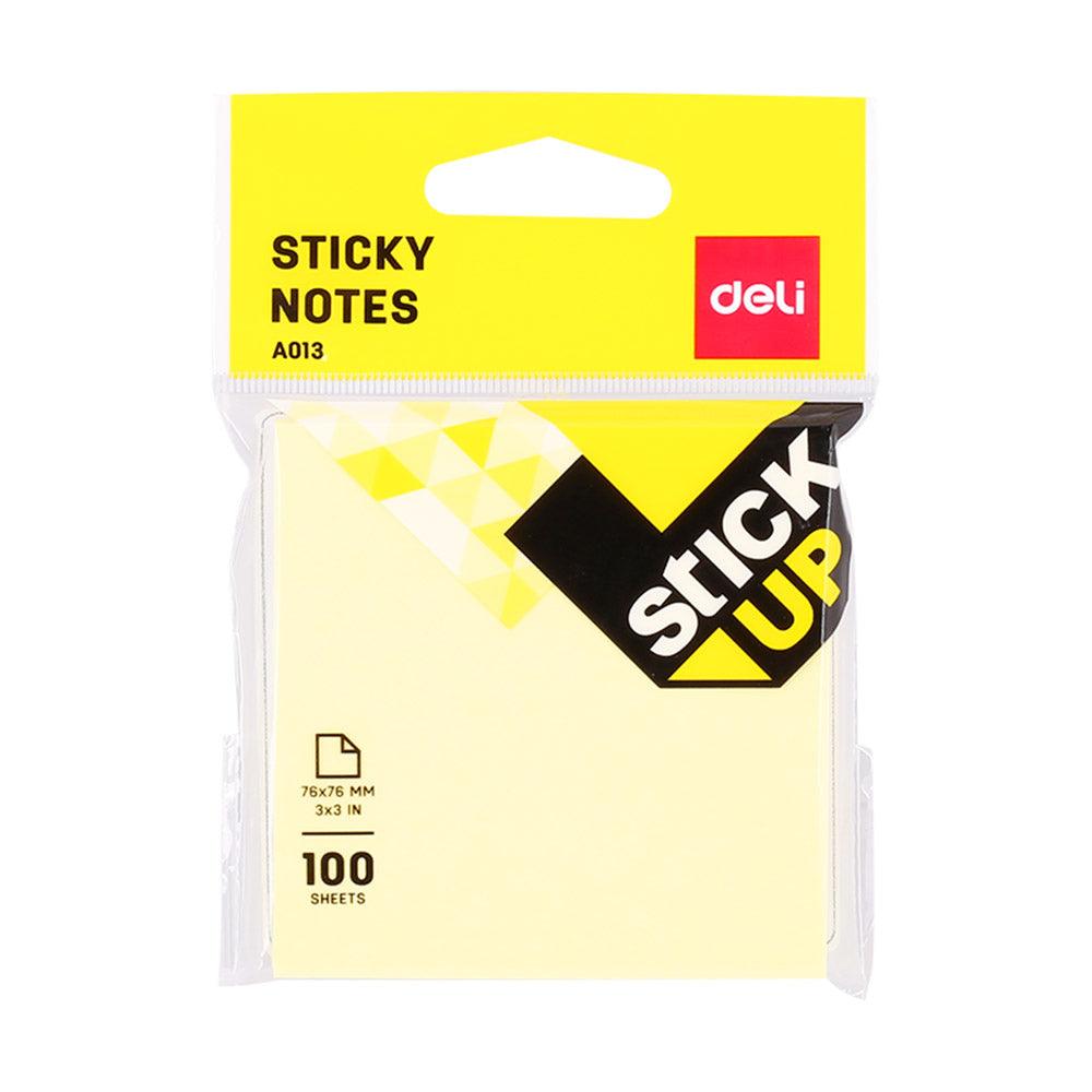 Deli EA01302 Sticky Notes 7676 mm 100 sheets / A01302Pink