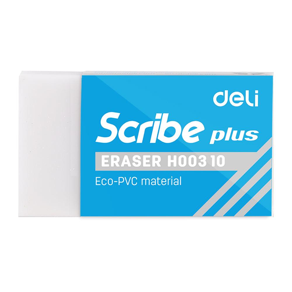 Deli H00310 Scribe Eraser 4 x 2.2 x 1.2 cm