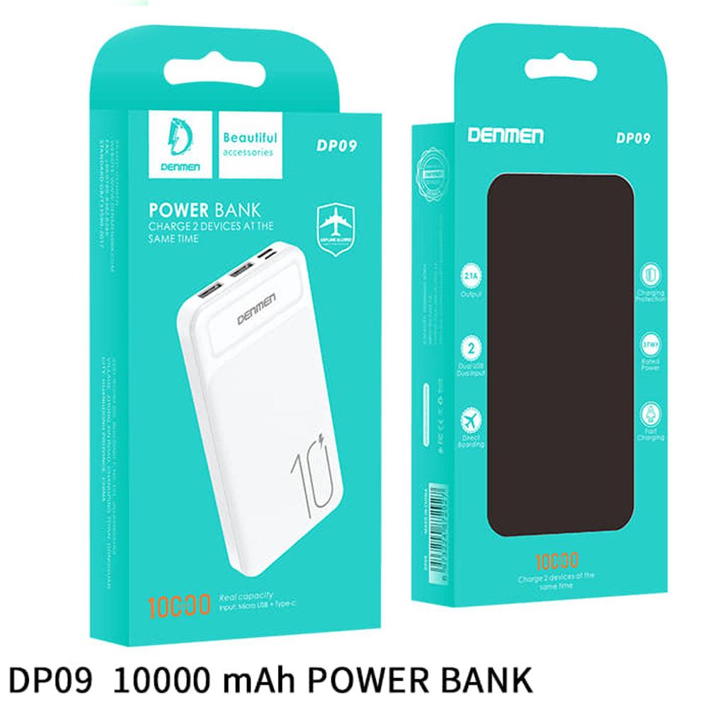 Denmen Power Bank 10000 mAhBlack