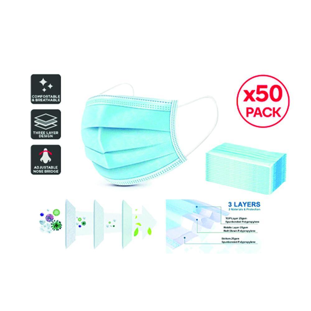 Disposable 3PLY Protective Mask K02-1