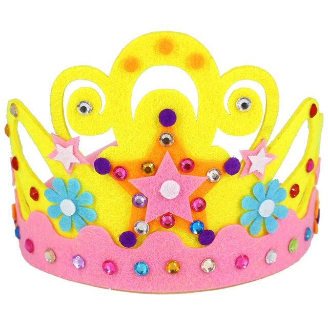 Diy Crown Birthday SetYellow