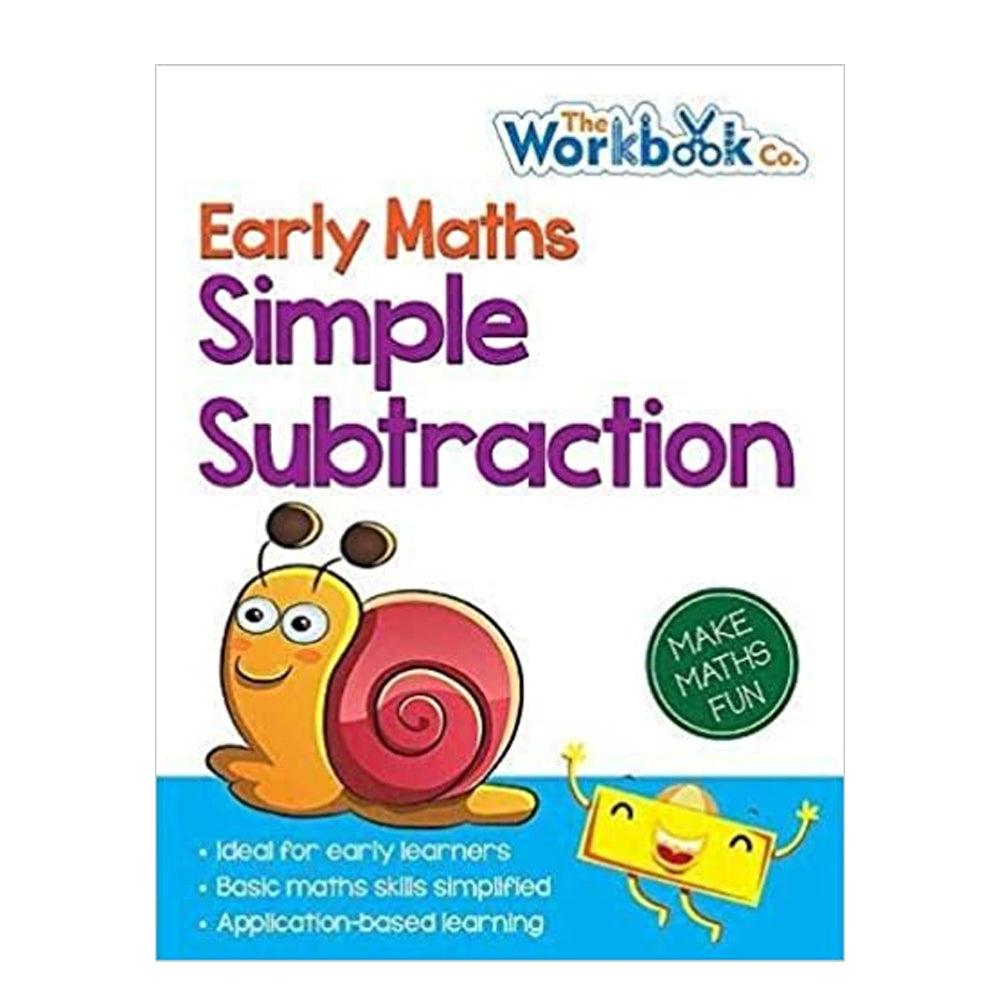 Early Maths Simple Subtraction Workbook