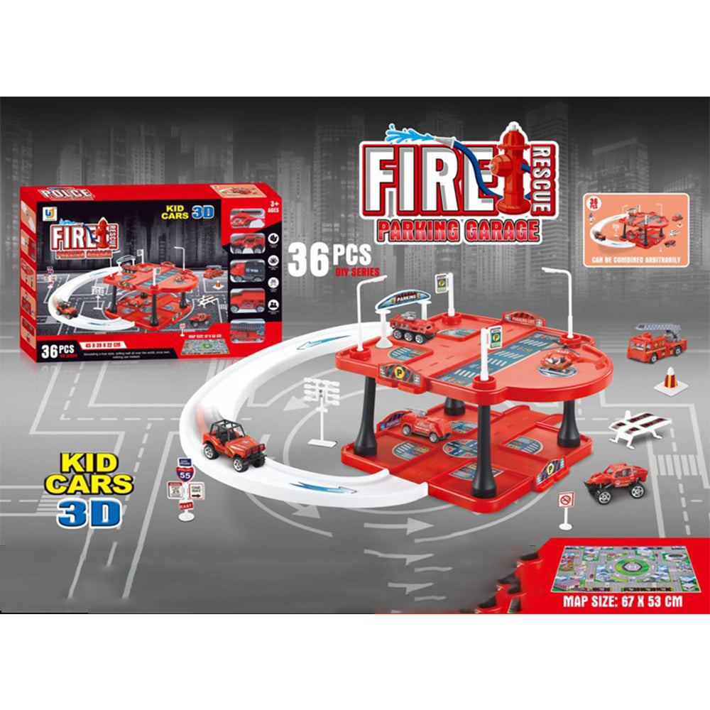 Fire Parking Garage