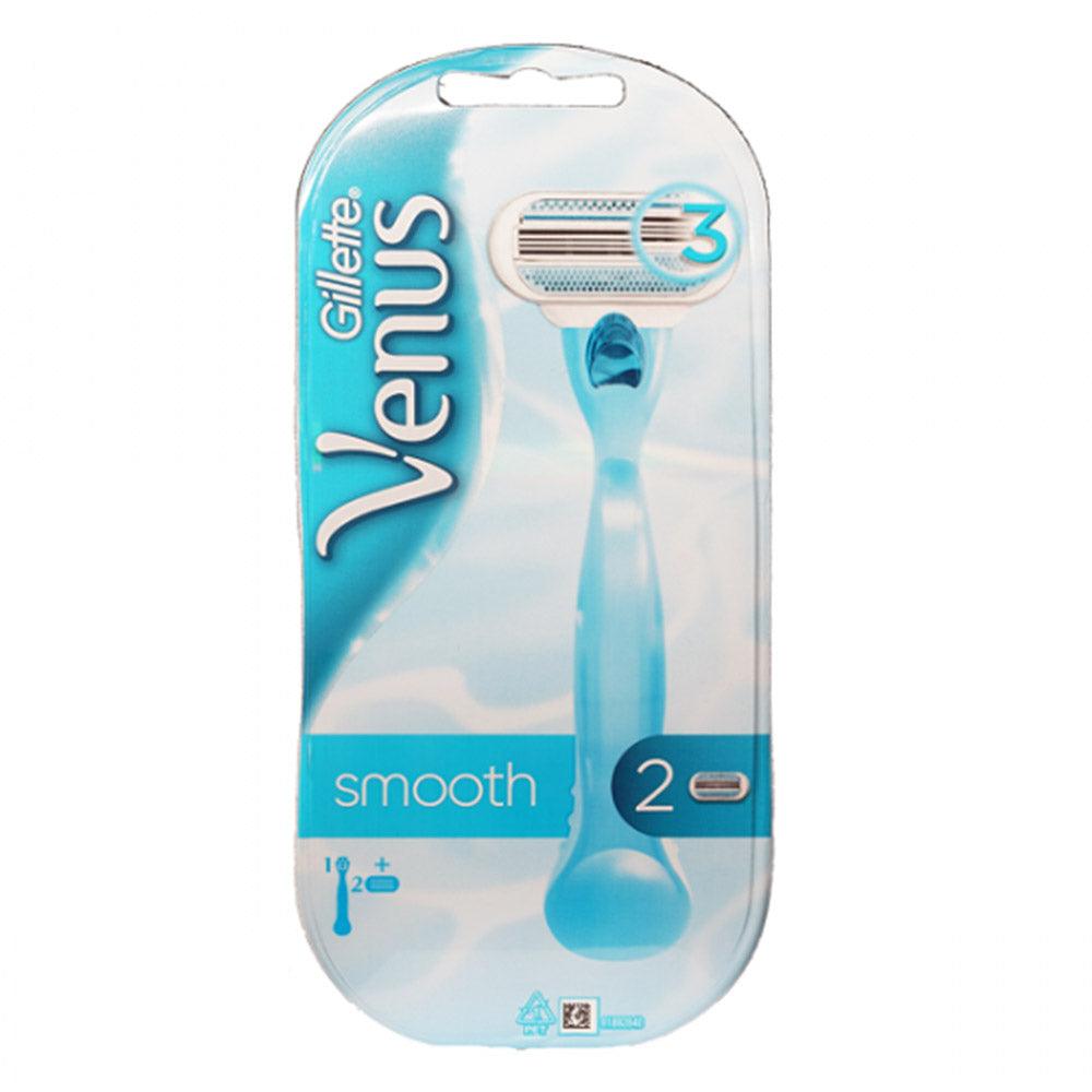 Gillette Venus Smooth Razors Handle   2 Refills