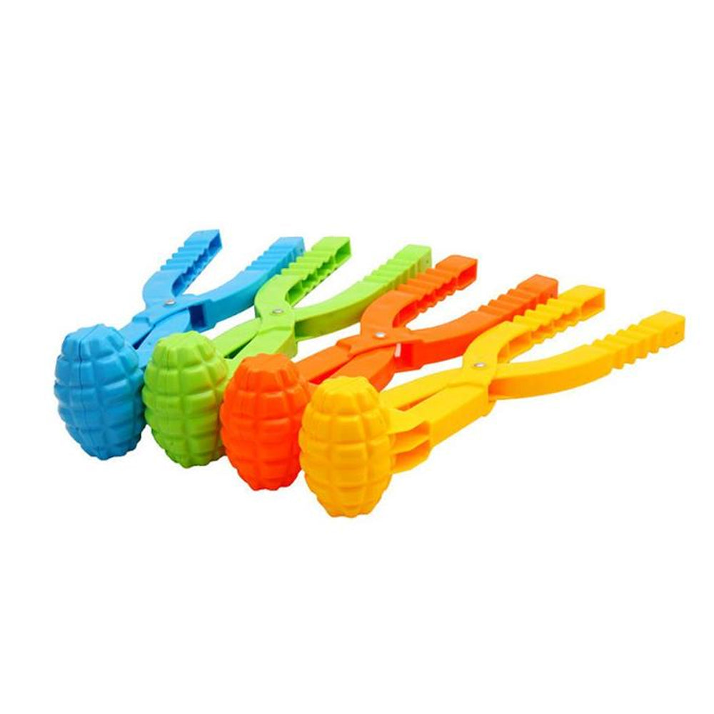 Grenade Shape Snowball Clip Maker Creative Snowballs for Kids Outdoor Snow ToysBlue