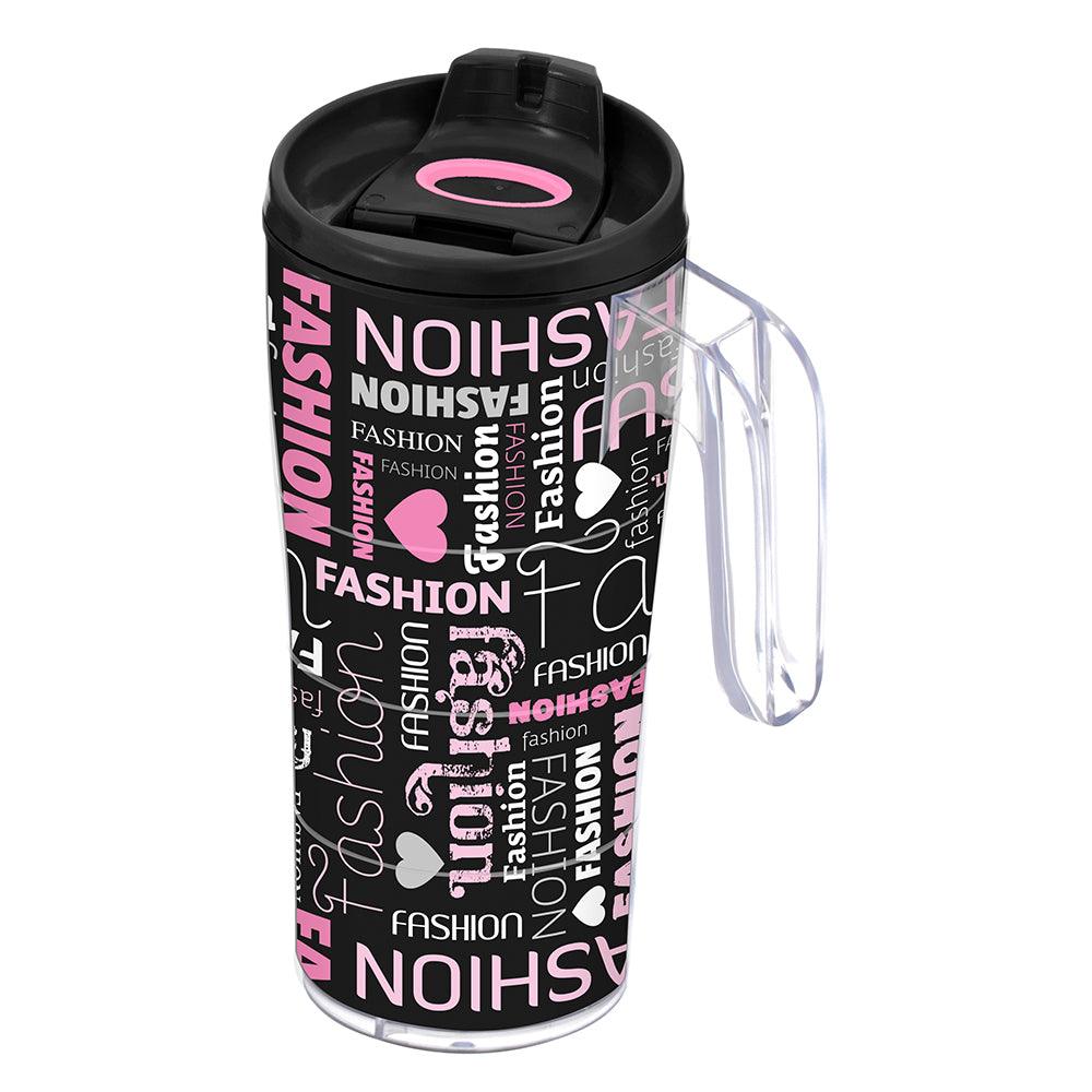 Herevin Decorated With Handle Coffee Mug - Fashion  / 440 ML