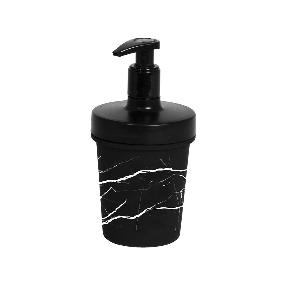 Herevin Decorated Soap Dish  - Black Marble