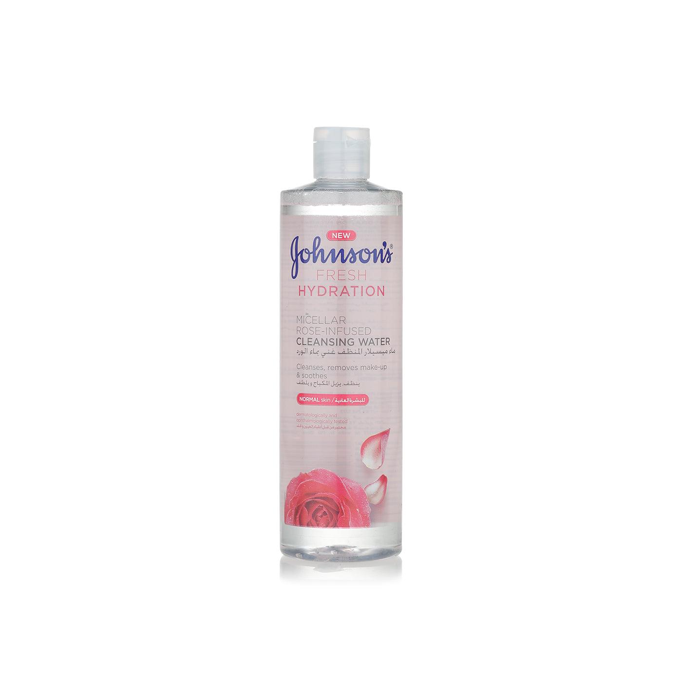 Johnson's Micellar Rose Infused Cleansing Water 400ml