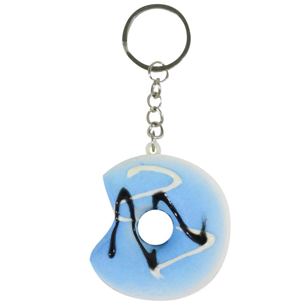 keyring Squishy ToysDonuts / Blue