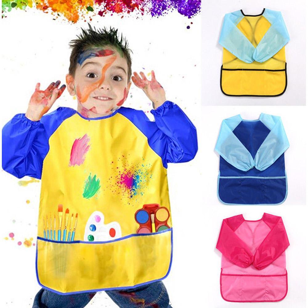 Kids Paint Apron J-181Medium / Yellow