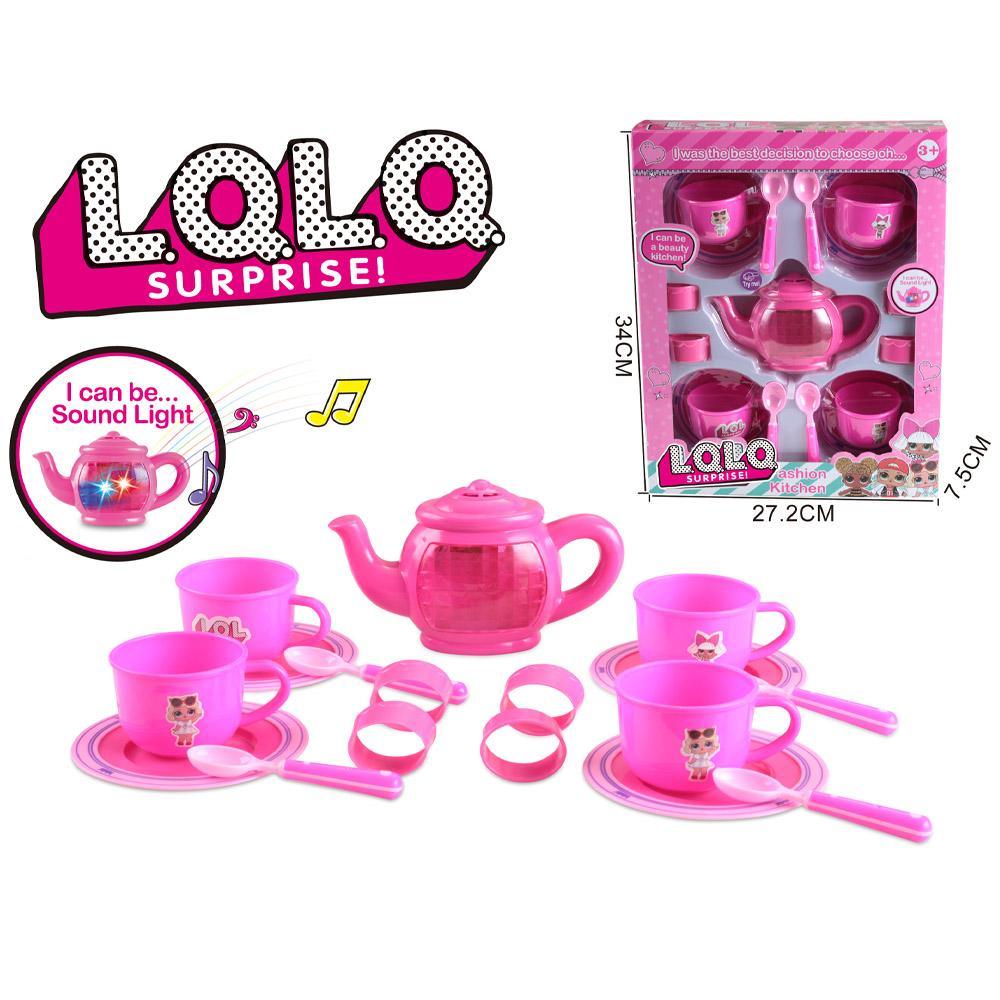 LOL Tea Set With Light And Sound
