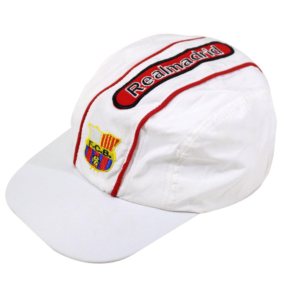 Men Sports CapBarcelona / White