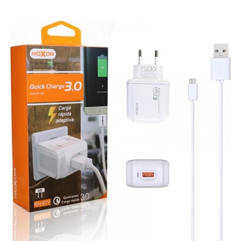 Moxom Quick Charge 3.0 with Cable Type C / KH-67Y
