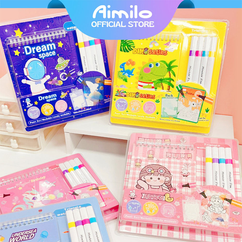 Paint Set Children's Character Drawing Book / 143111Yellow