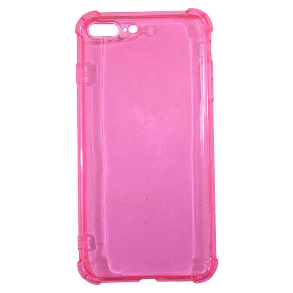 Phone Cover For Iphone 7 Plus (Transparent Pink) / KCC-21B